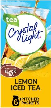 CRYSTAL light 'Lemon Iced Tea' low-calorie and sugar-free refreshment, soft drink 39 gr